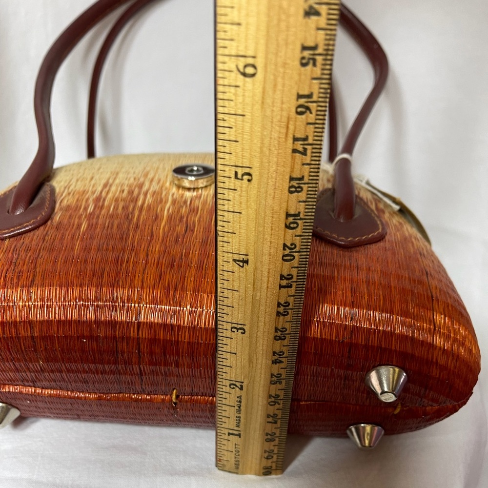 Buntail Handbag with Leather handles - Picture 5 of 5